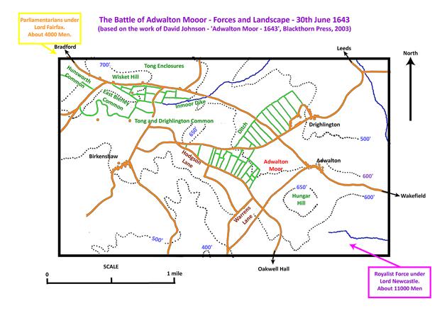 Drighlington Map
